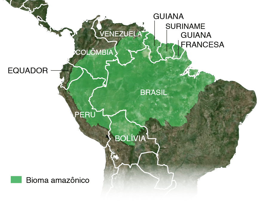 Mapa Amazônia