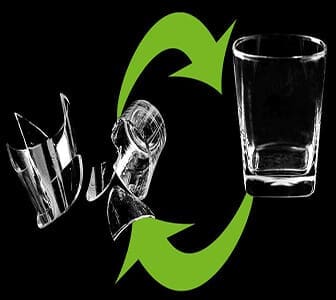 Reciclagem de vidro: material que tem vida indefinida