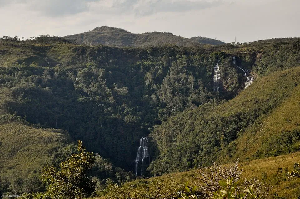 Vista da Serra do Espinhaço, em Minas Gerais
