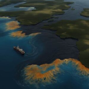 Derramamento de óleo nos oceanos