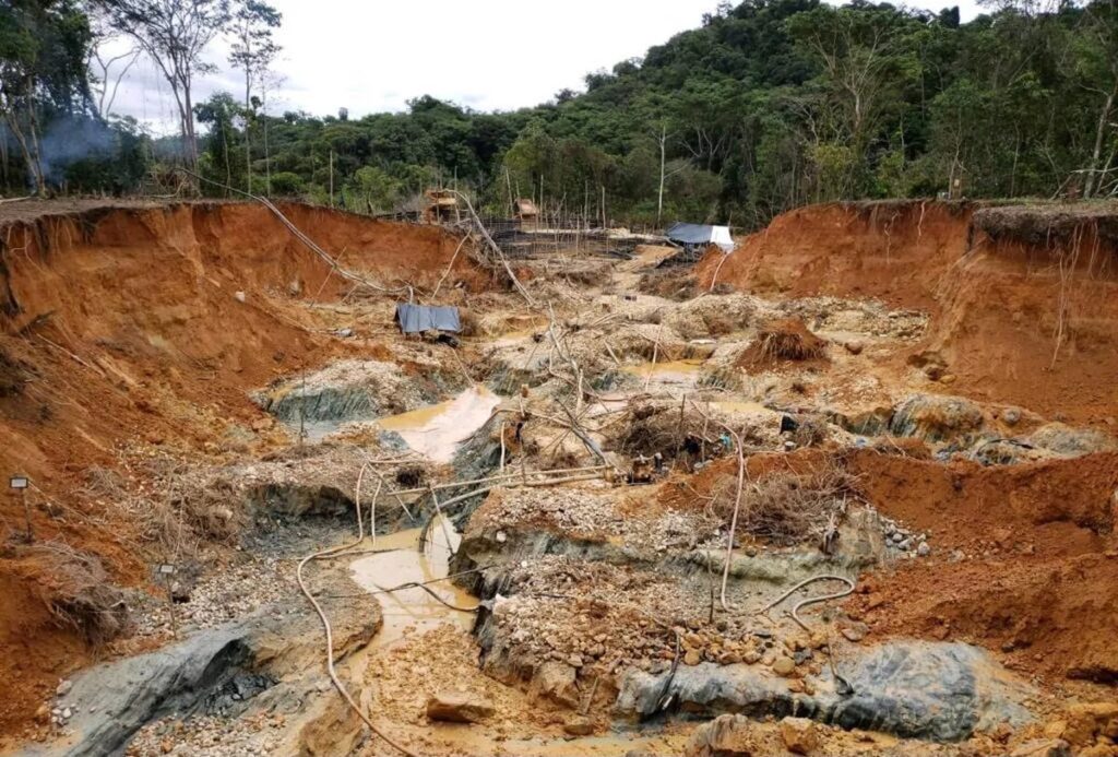 Os impactos negativos da mineração