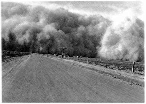 Tempestade de poeira em Dust Bowl