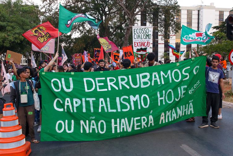 Protesto contra o capitalismo