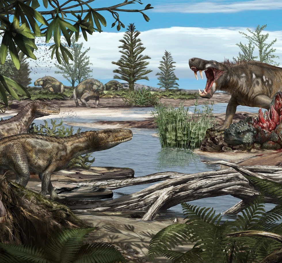 História da litosfera - dinossauros