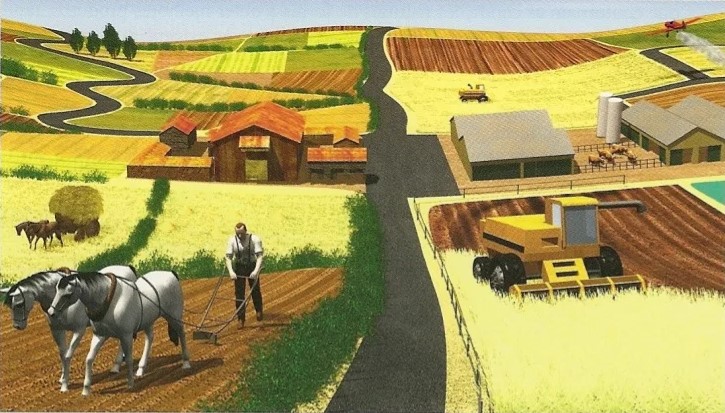 Progresso agrícola revolução verde
