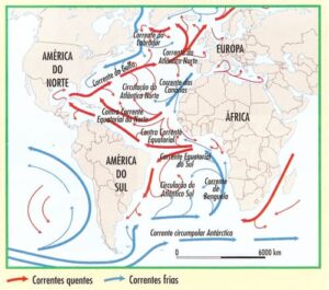 Mudanças nas correntes oceânicas