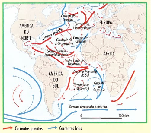 Mudanças nas correntes oceânicas – Causas e consequências