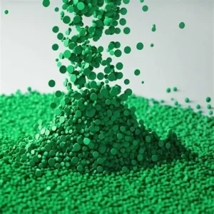 Como que caindo do céu, polímeros sustentáveis verdes se amontoam