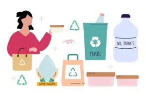 como reduzir plástico de uso único